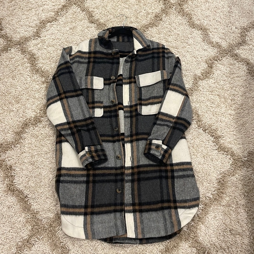 Zara Unisex Shacket - Size M